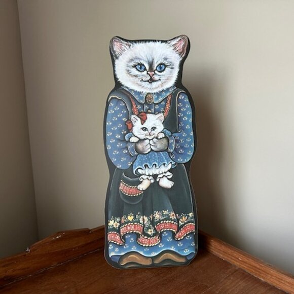 Roxanne Olsen Other - Vintage Roxanne Olsen Art Standing Kitty Cat